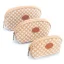 Sada 3 korkových kosmetických taštiček Daisy