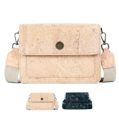 Korková crossbody kabelka Structured