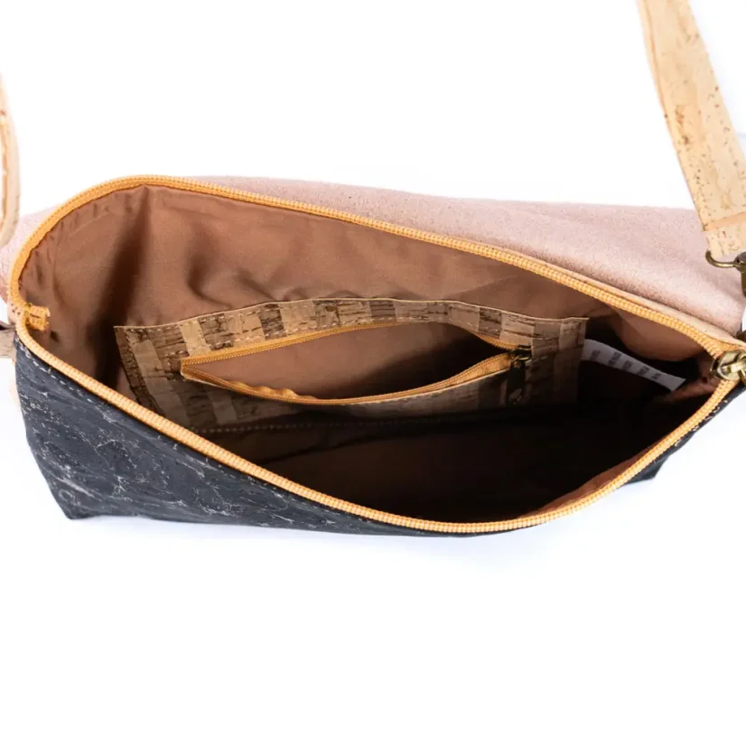 Korková crossbody kabelka Flap