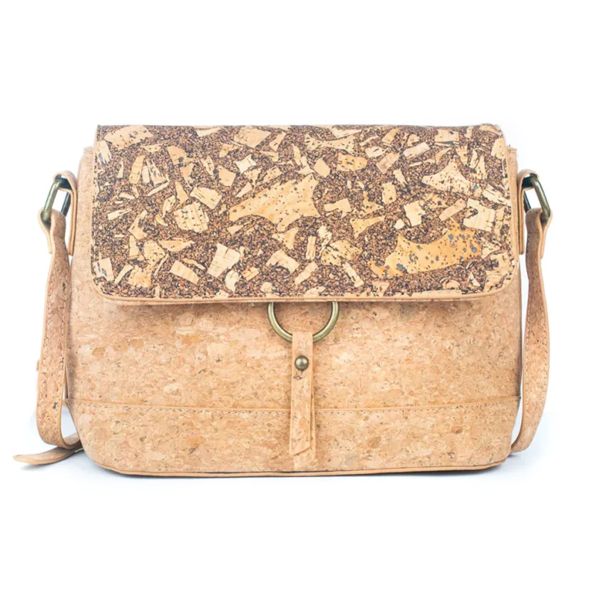 Korková crossbody kabelka Coffee Bean