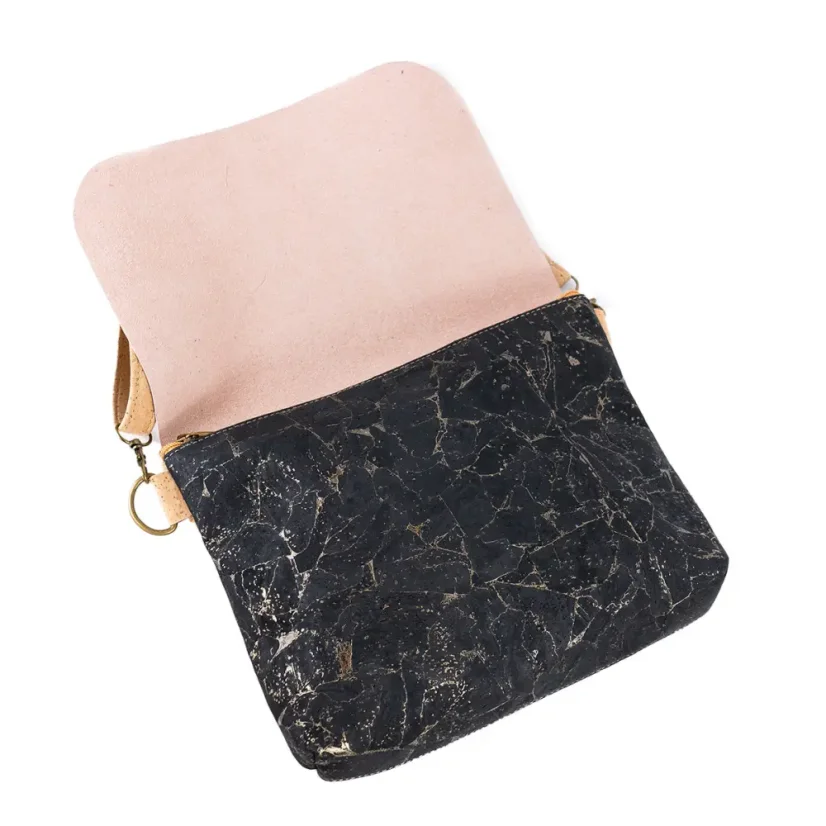 Korková crossbody kabelka Flap