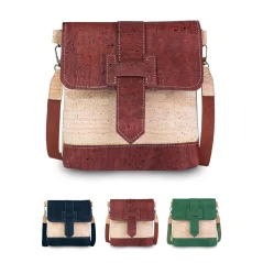 Korková crossbody kabelka Double-Sided