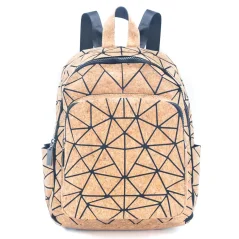 Korkový batoh Compact Geometry