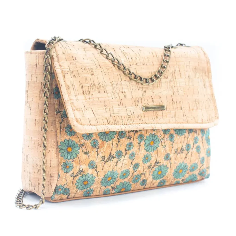 Korková crossbody kabelka Printed