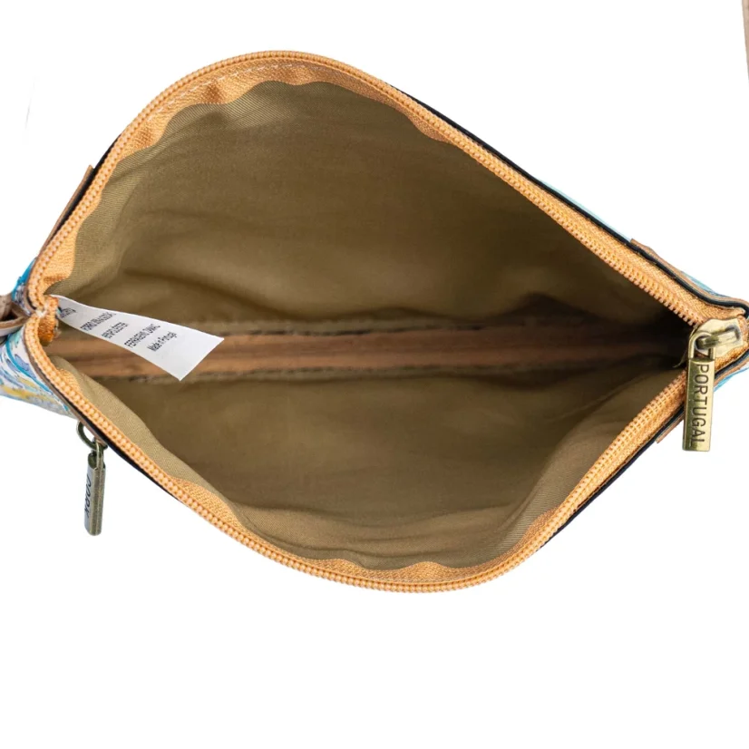 Korková crossbody kabelka Floral Trim