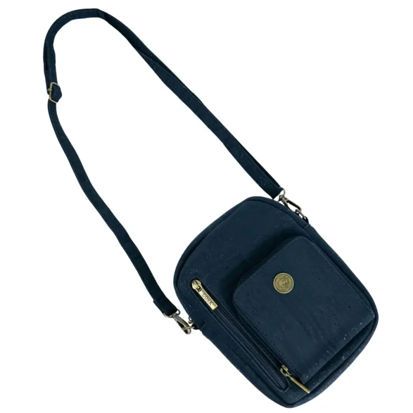 Unisex korková crossbody taška na telefon
