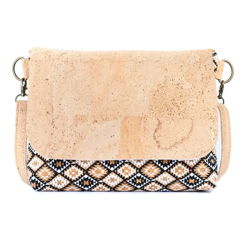 Korková crossbody kabelka Flap