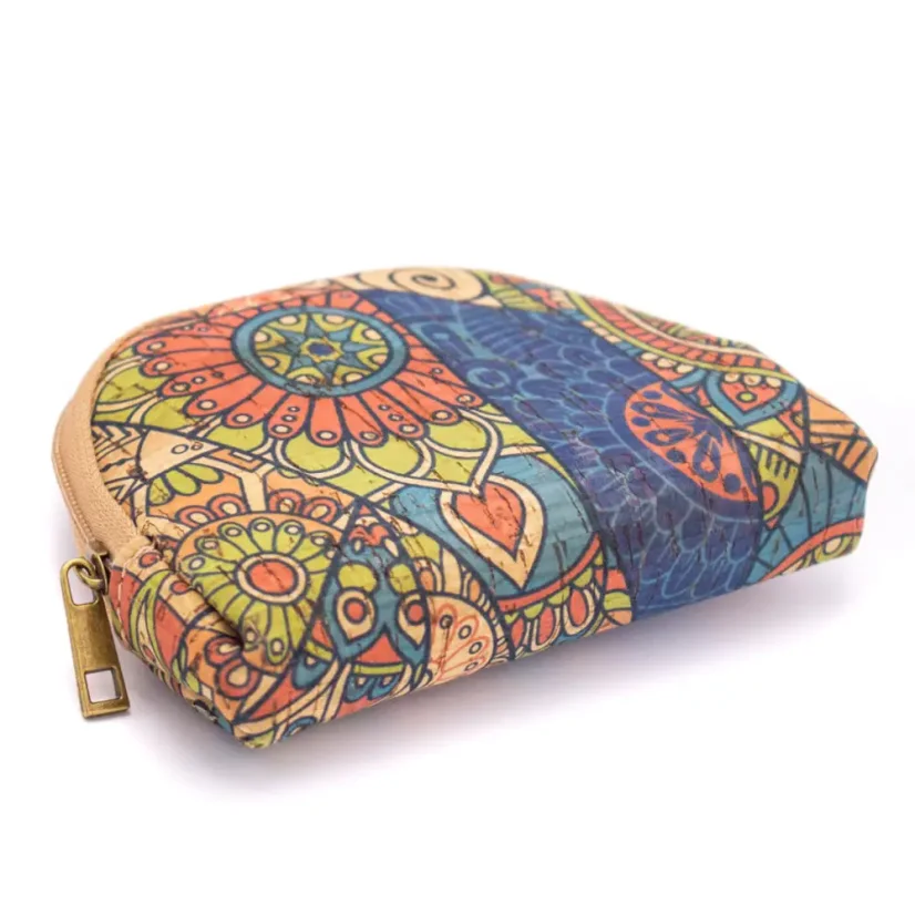 Korková peněženka na mince Elliptical