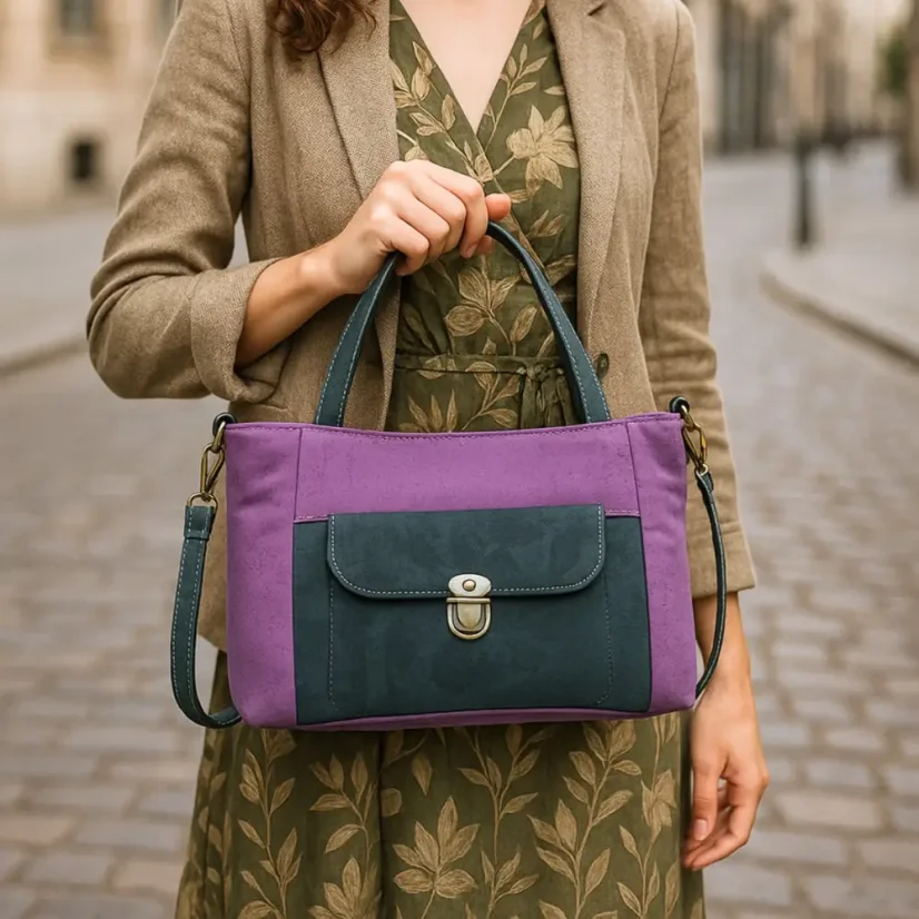 Korková kabelka Color