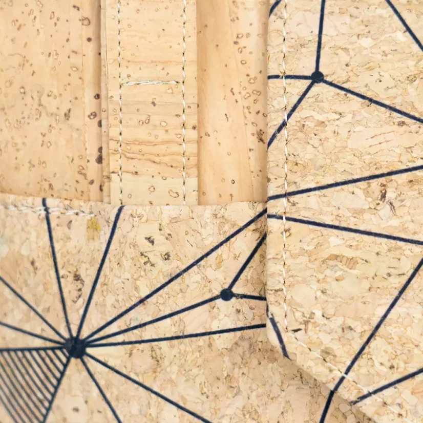 Korková kabelka Multicolor