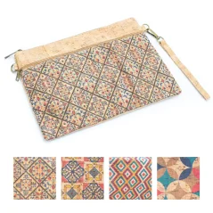 Korková crossbody kabelka Wristlet