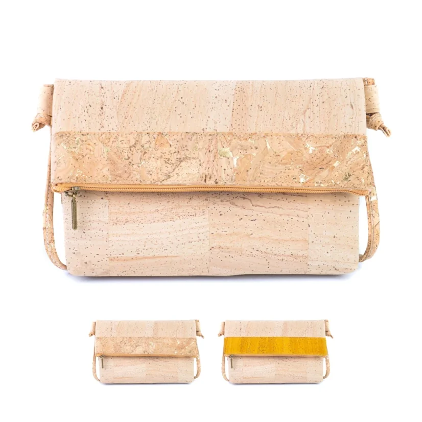 Korková crossbody kabelka Fold Zip