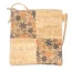 Korková crossbody kabelka Square - Vzor: J