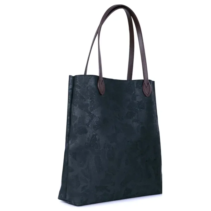 Velká korková kabelka Black