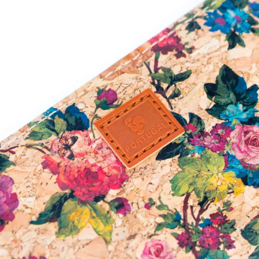 Dámská korková peněženka Floral