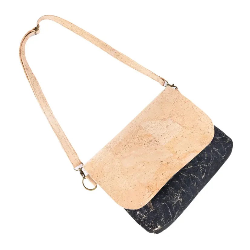 Korková crossbody kabelka Flap