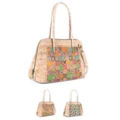 Korková kabelka s potiskem