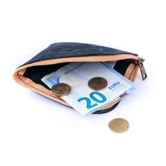Malá korková peněženka na zip