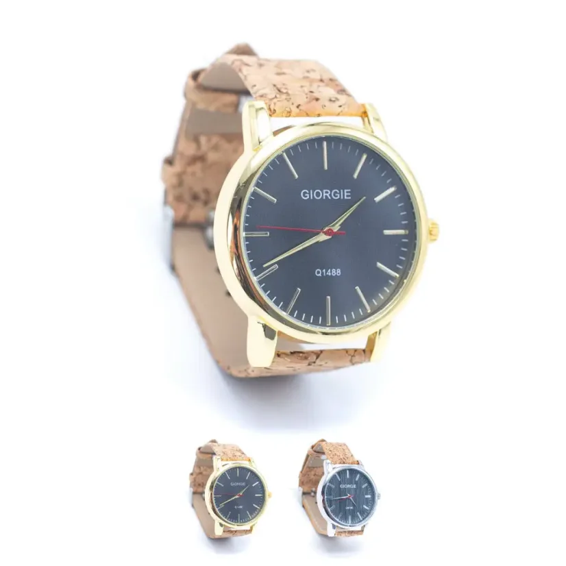 Korkové unisex hodinky