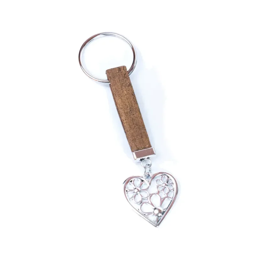 Korková klíčenka Color