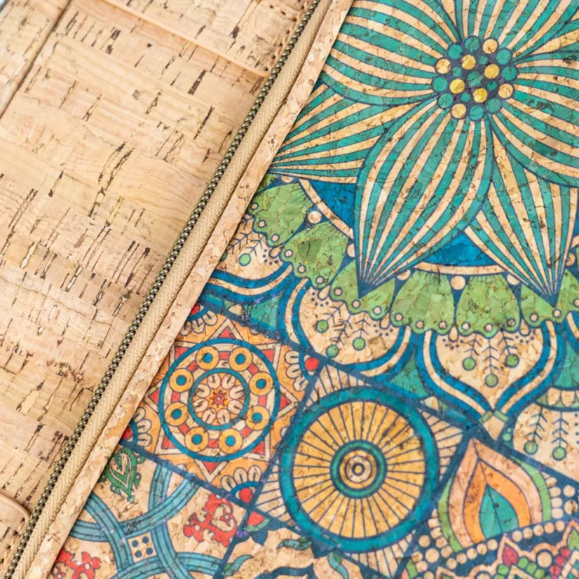 Korková kabelka Mandala