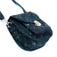 Korková crossbody kabelka Golden Accents - Barva: Tmavě hnědá