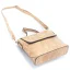 Korková kabelka Satchel gold