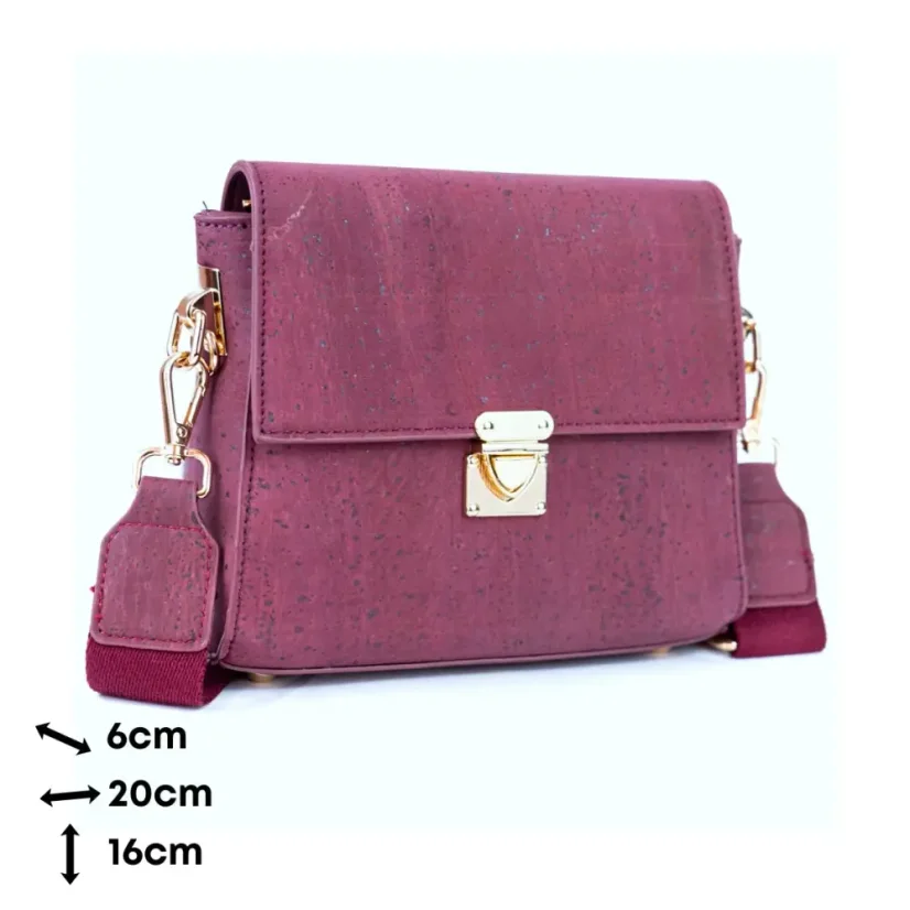 Korková crossbody kabelka Solid