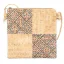 Korková crossbody kabelka Square - Vzor: J