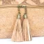 Korková crossbody kabelka Tassel