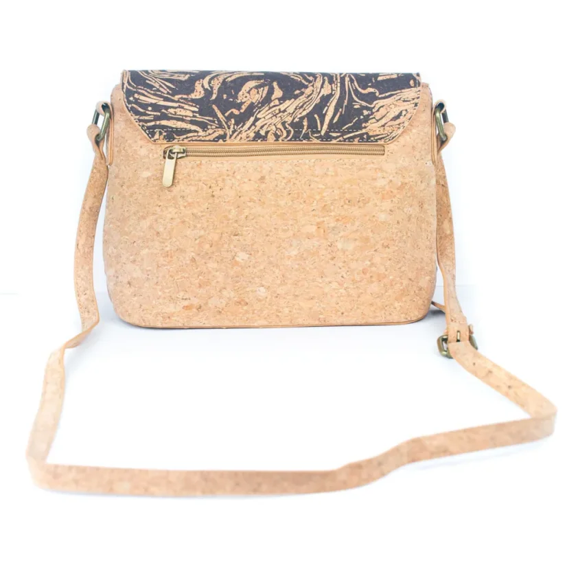 Korková crossbody kabelka Coffee Bean