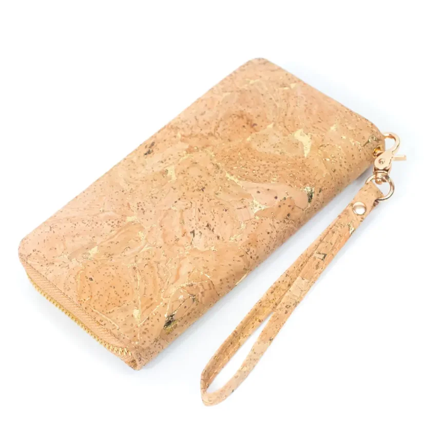 Korková peněženka Golden