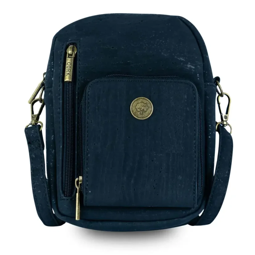 Unisex korková crossbody taška na telefon