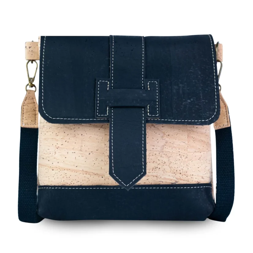 Korková crossbody kabelka Double-Sided