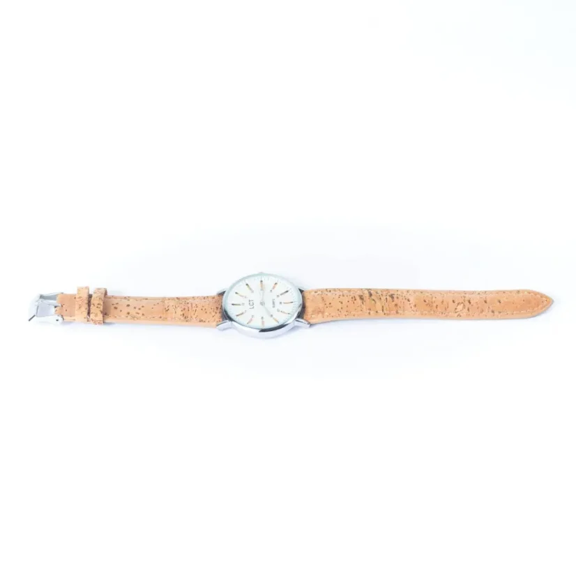 Korkové unisex hodinky v krabičce