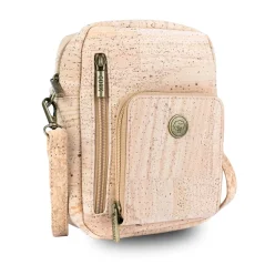 Unisex korková crossbody taška na telefon