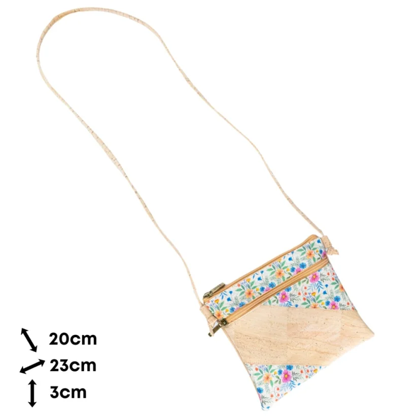 Korková crossbody kabelka Diagonal