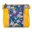 Korková crossbody kabelka s květinovým potiskem