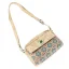 Korková crossbody kabelka s otočným zapínáním