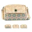 Korková crossbody kabelka s otočným zapínáním