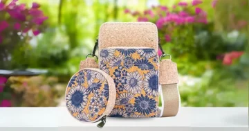 Korkové crossbody taštičky na mobil