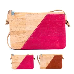 Korková crossbody kabelka Half