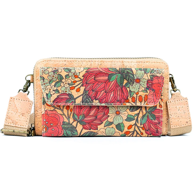 Korková crossbody kabelka na mobil Eco-Chic