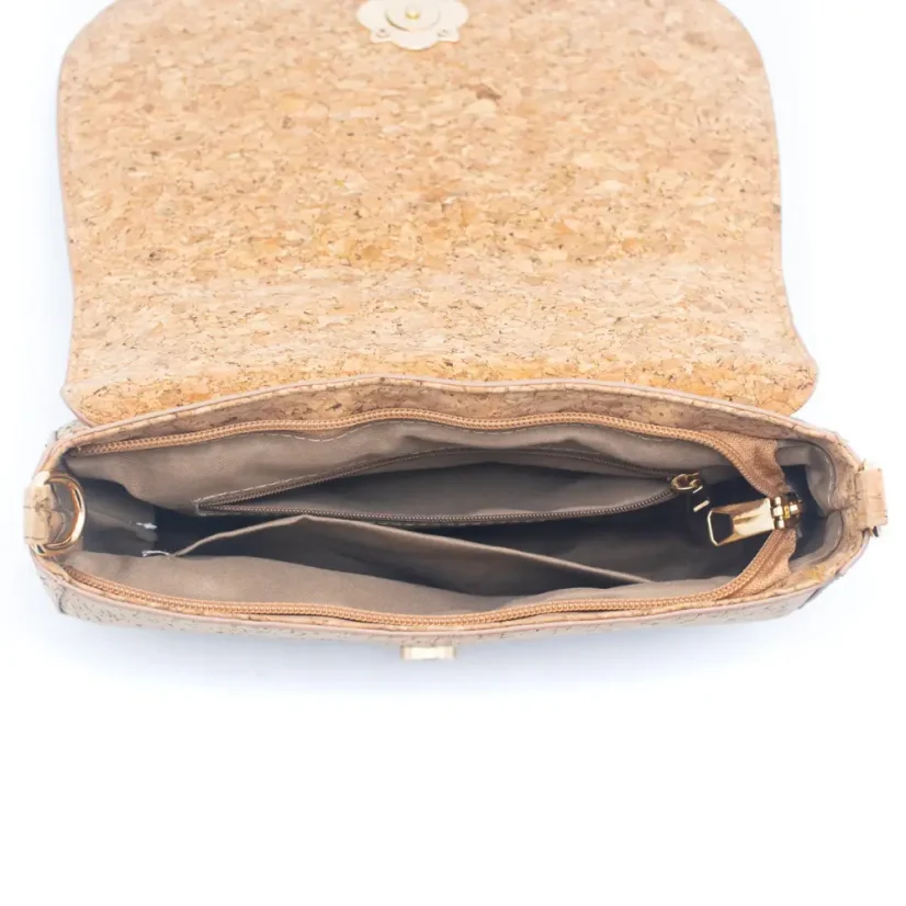 Korková crossbody kabelka Wide